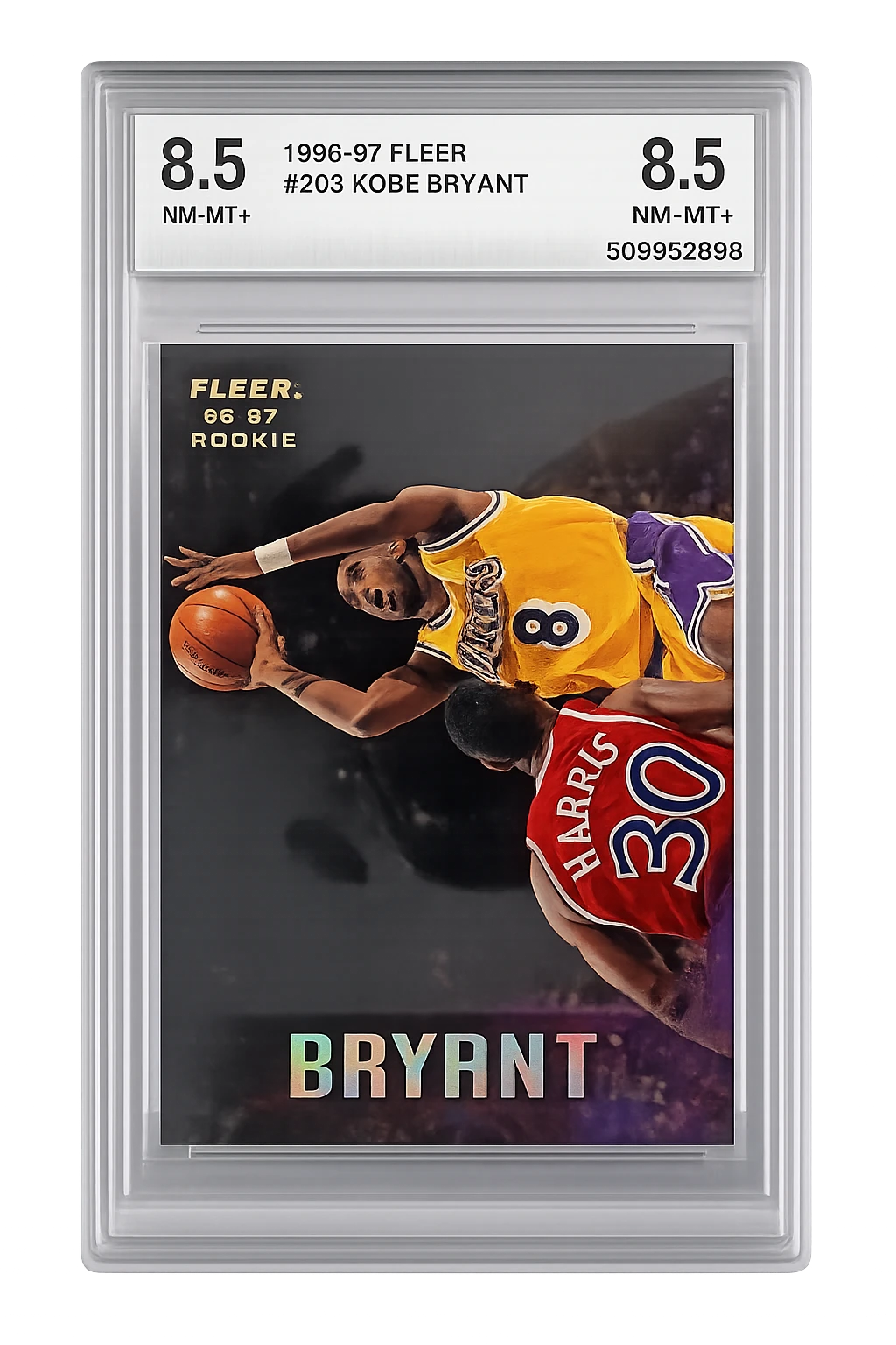 1996-97 Fleer #203 Kobe Bryant BGS 8.5